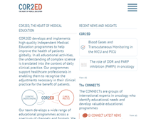 Tablet Screenshot of cor2ed.com
